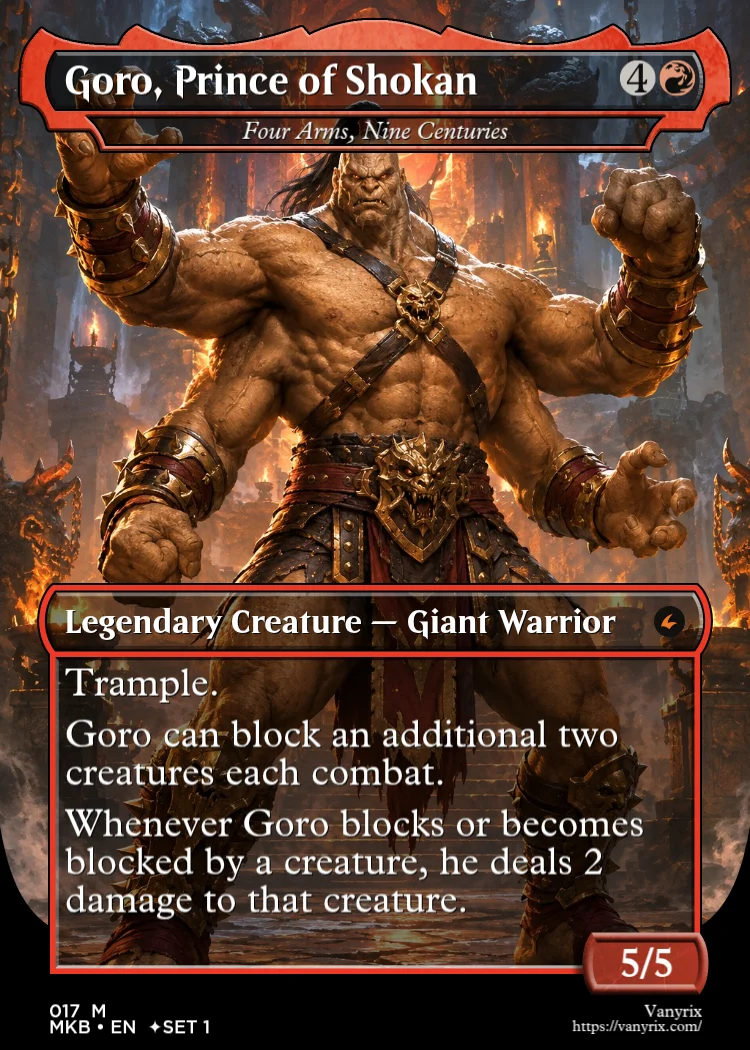 Goro, Prince of Shokan