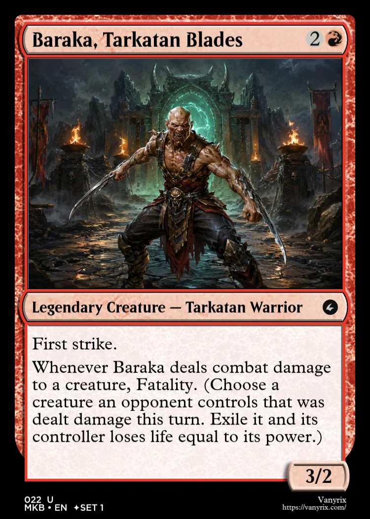 Baraka, Tarkatan Blades