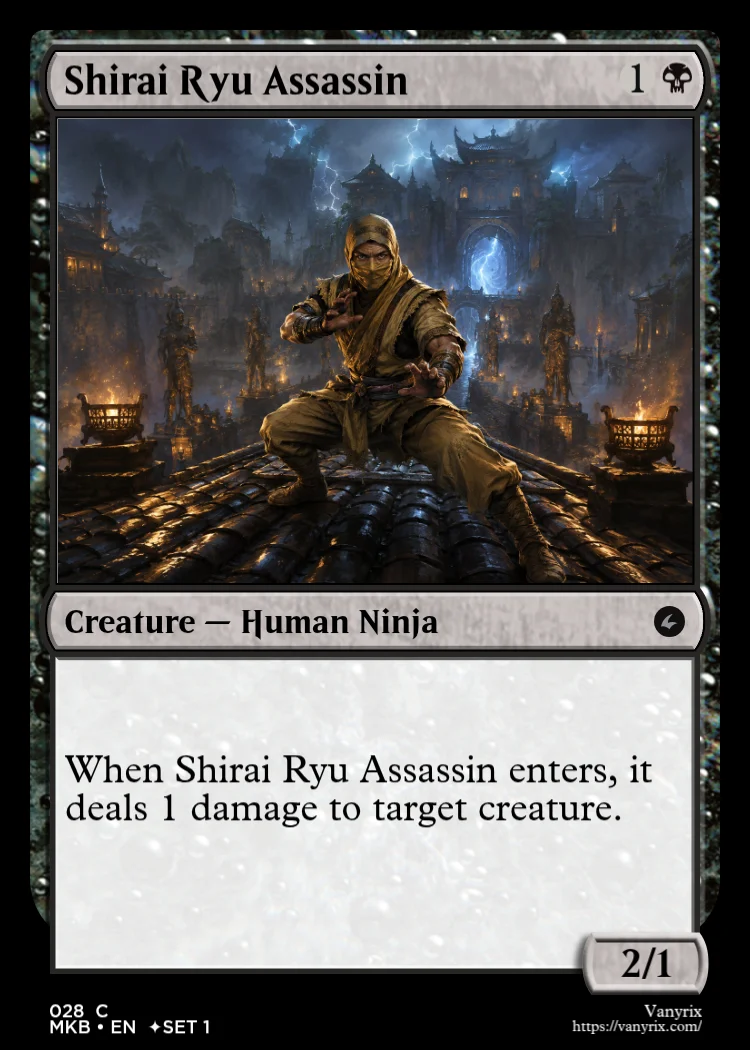 Shirai Ryu Assassin