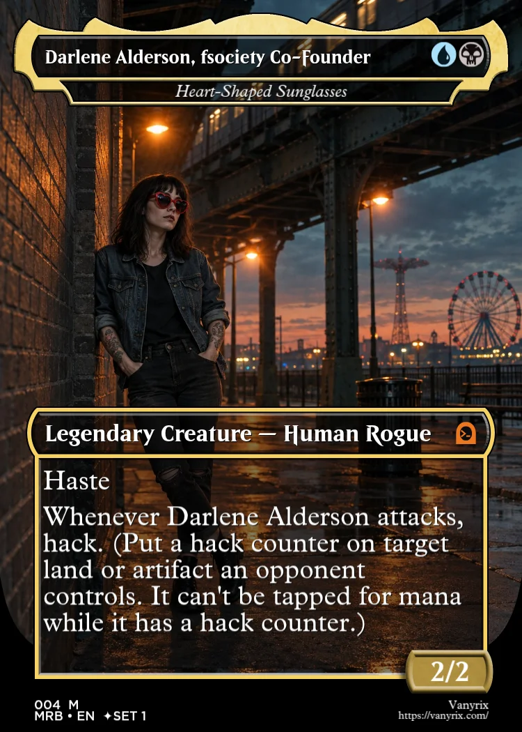Darlene Alderson, fsociety Co-Founder
