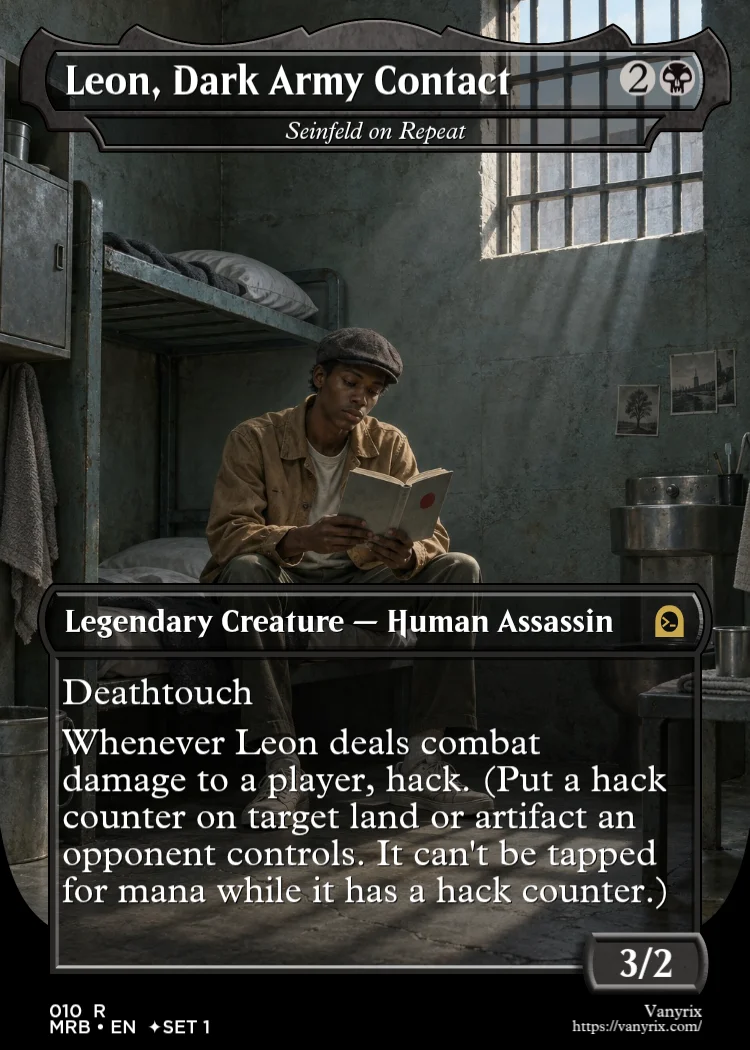 Leon, Dark Army Contact
