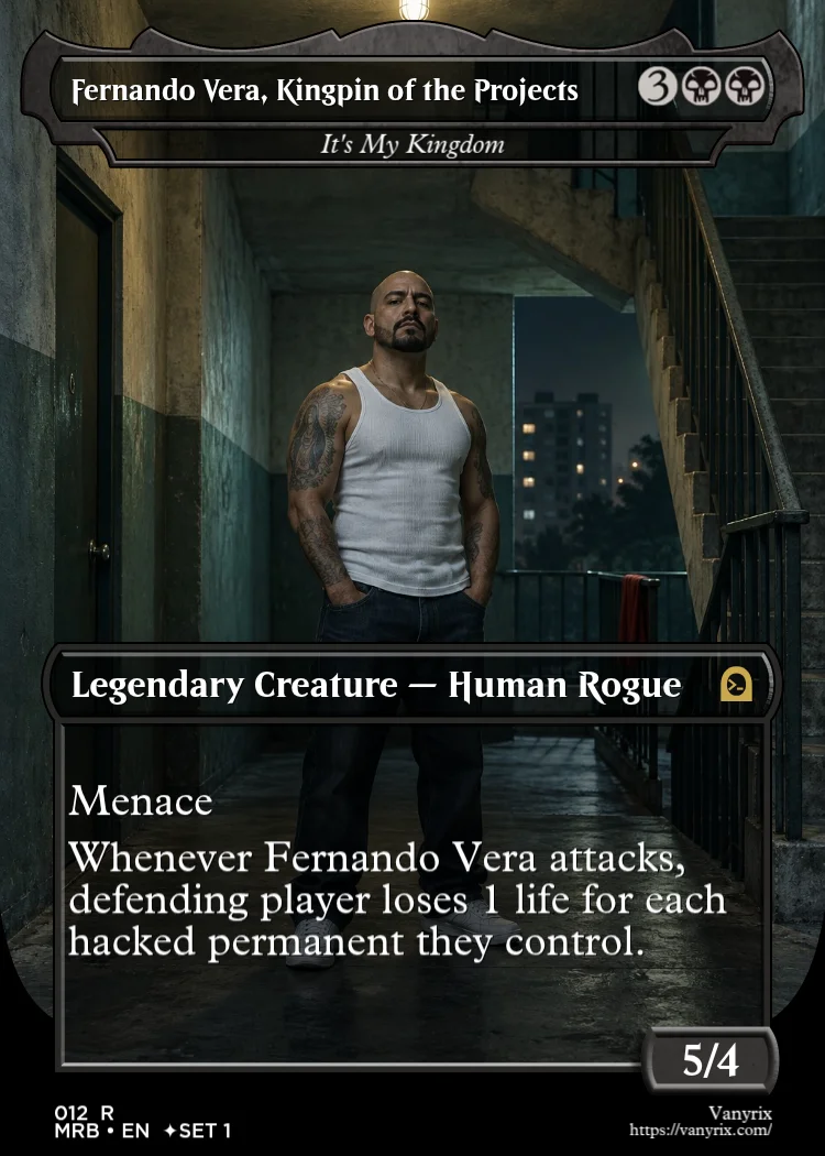 Fernando Vera, Kingpin of the Projects