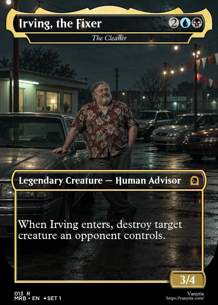 Irving, the Fixer