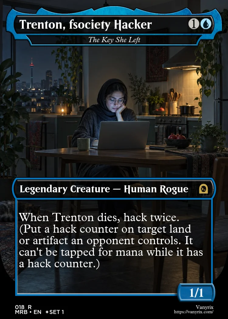 Trenton, fsociety Hacker