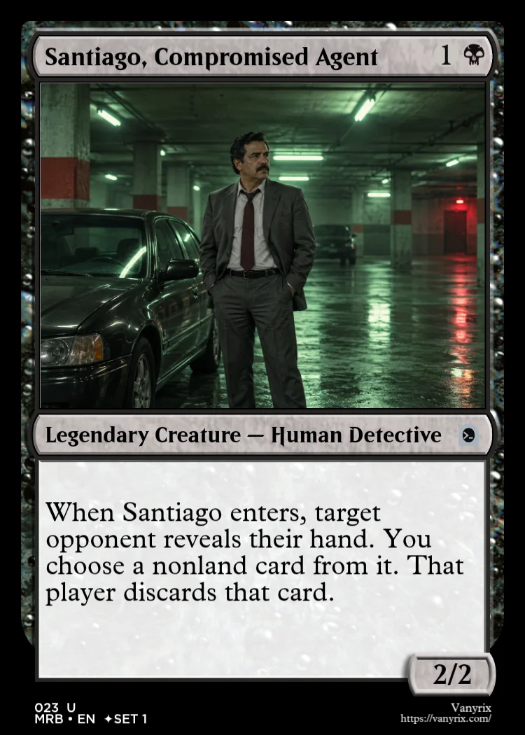 Santiago, Compromised Agent