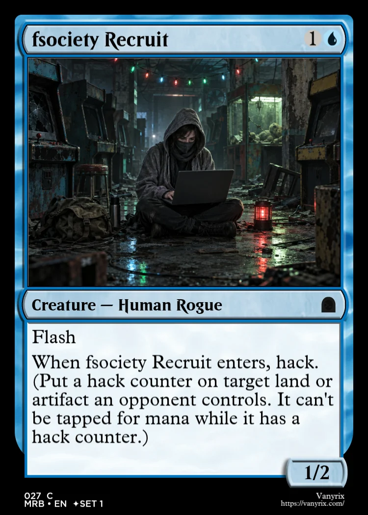 fsociety Recruit