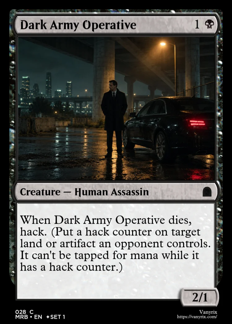 Dark Army Operative