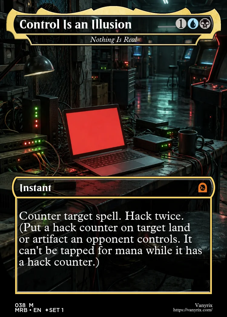 Control Is an Illusion