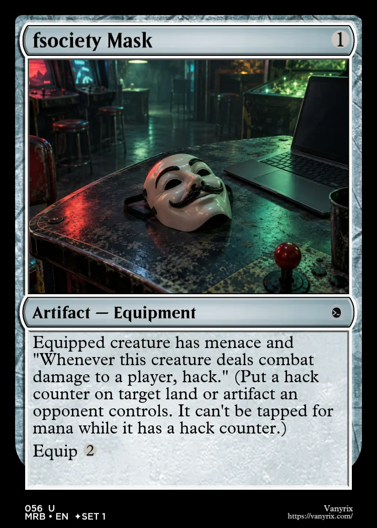 fsociety Mask
