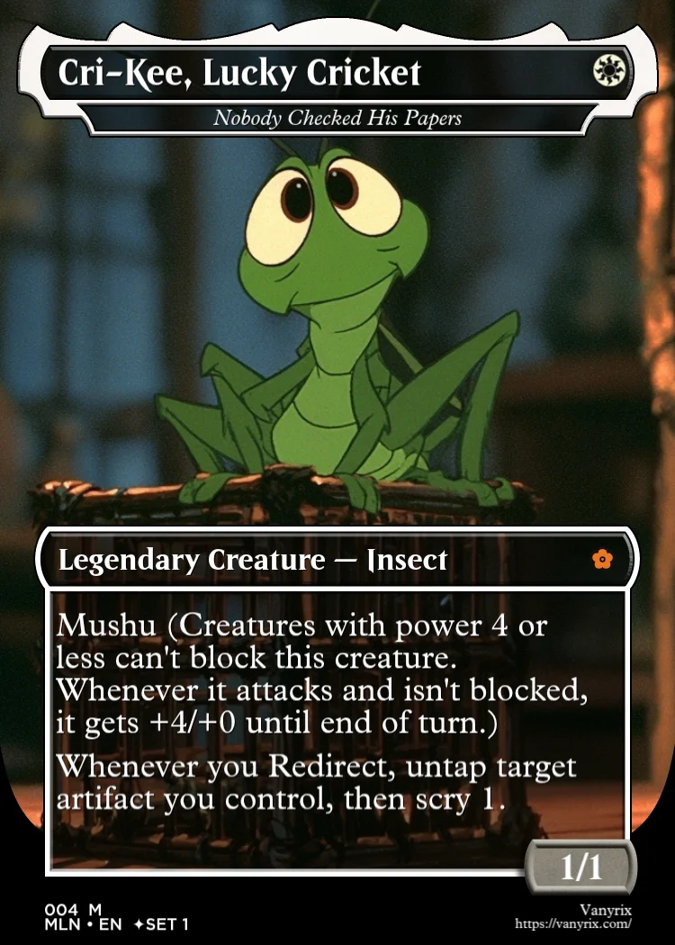 Cri-Kee, Lucky Cricket