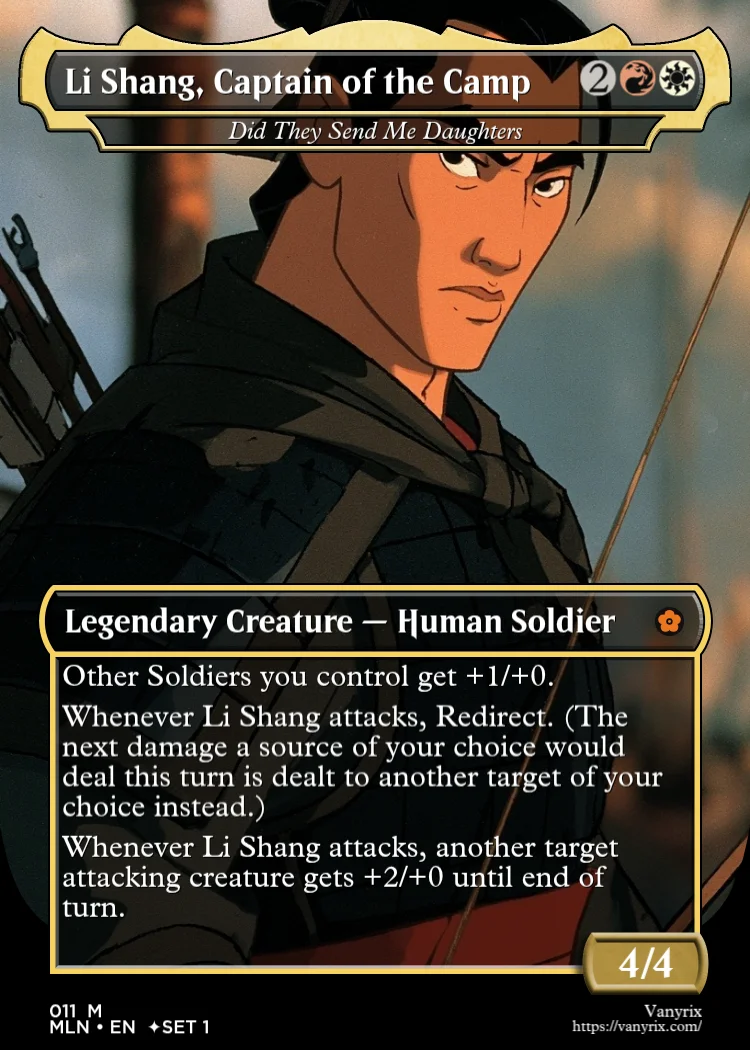 Li Shang, Captain of the Camp