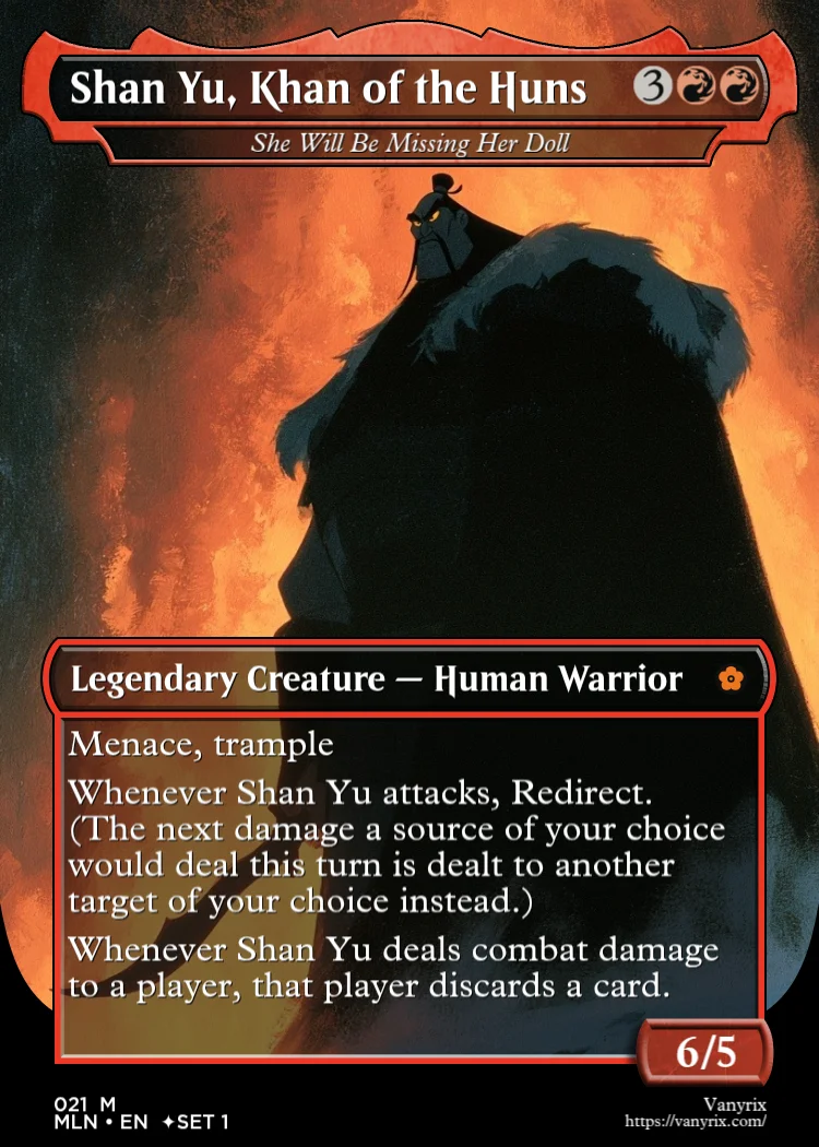 Shan Yu, Khan of the Huns