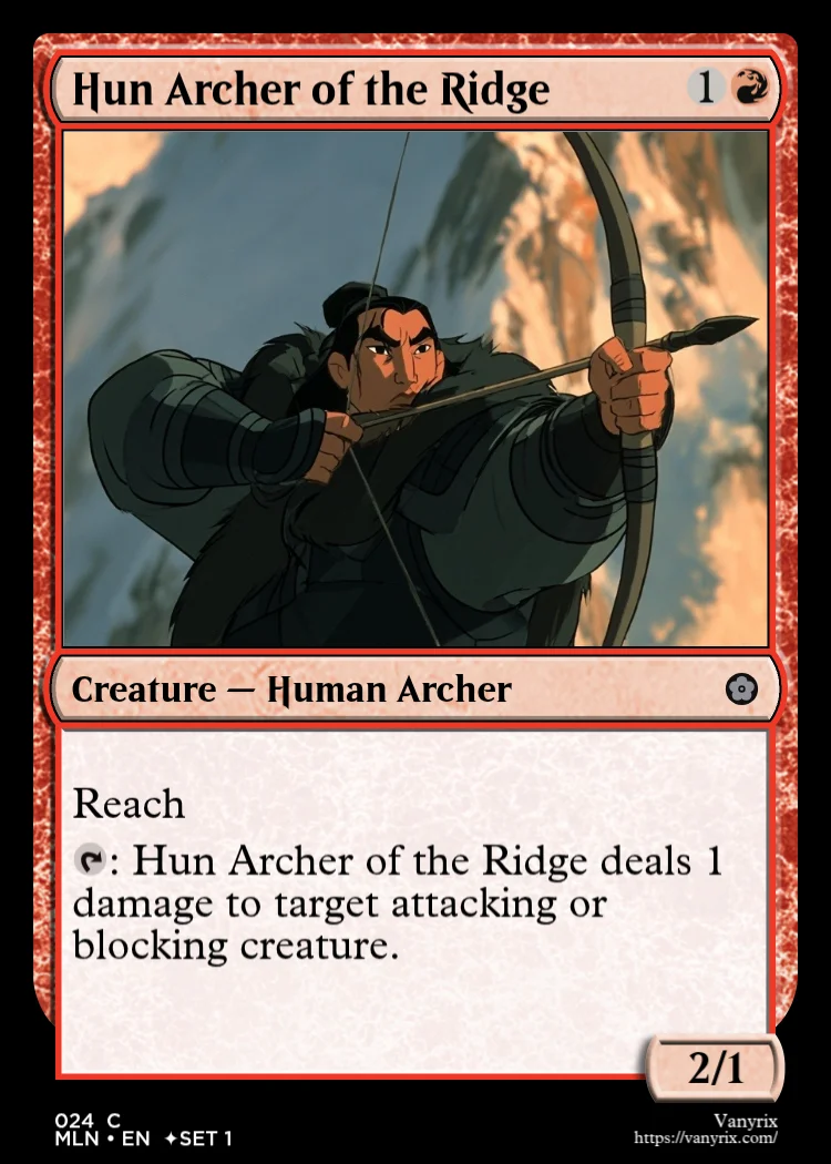 Hun Archer of the Ridge