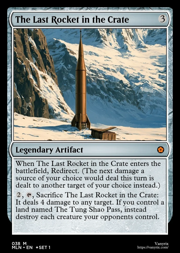 The Last Rocket in the Crate