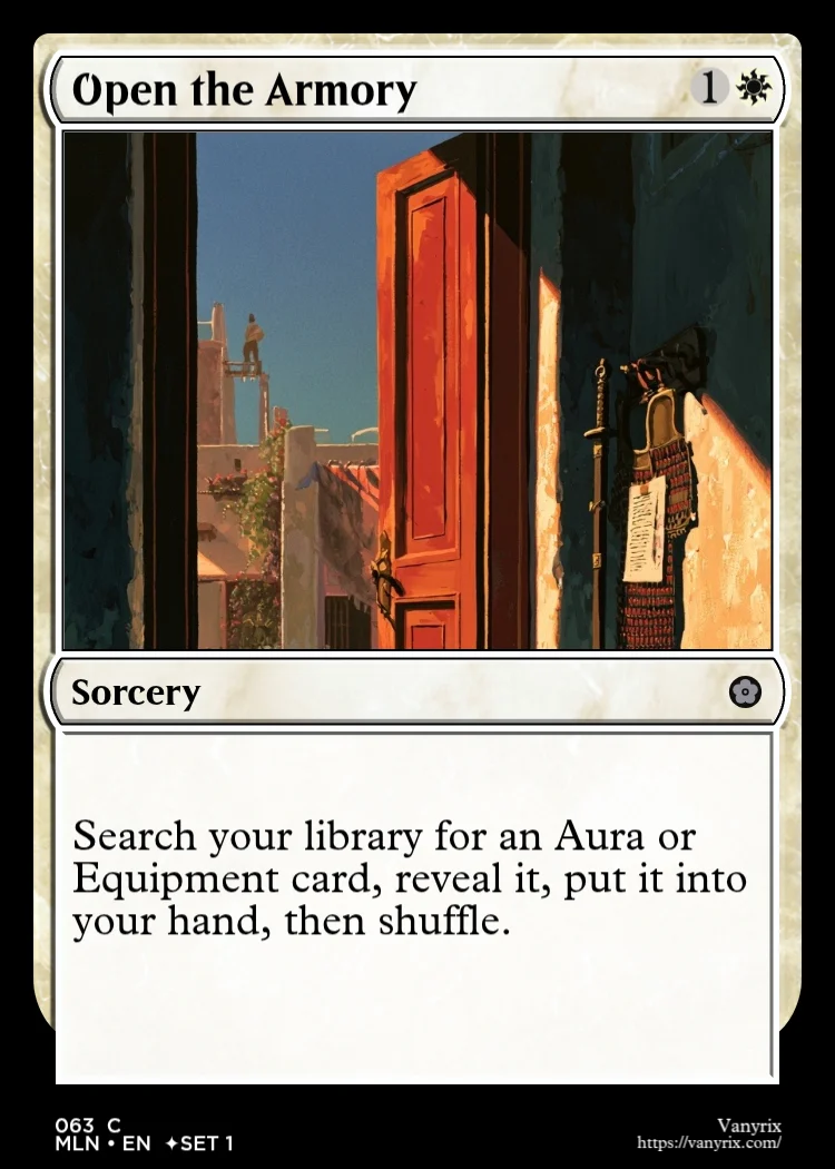 Open the Armory