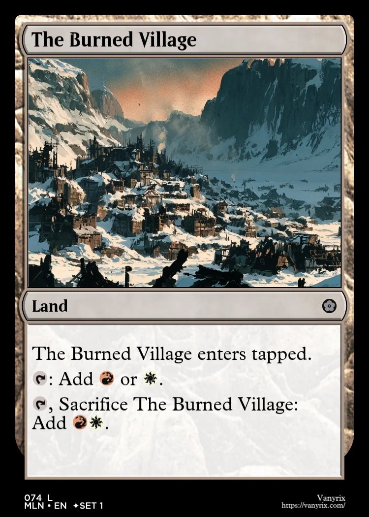 The Burned Village
