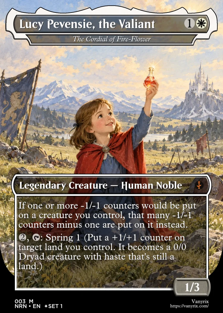 Lucy Pevensie, the Valiant