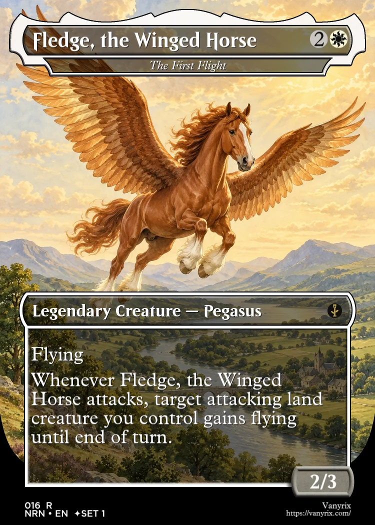 Fledge, the Winged Horse