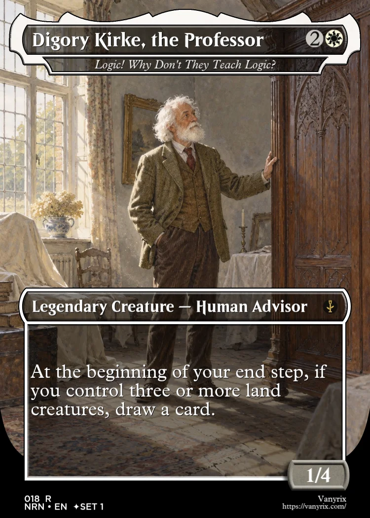 Digory Kirke, the Professor