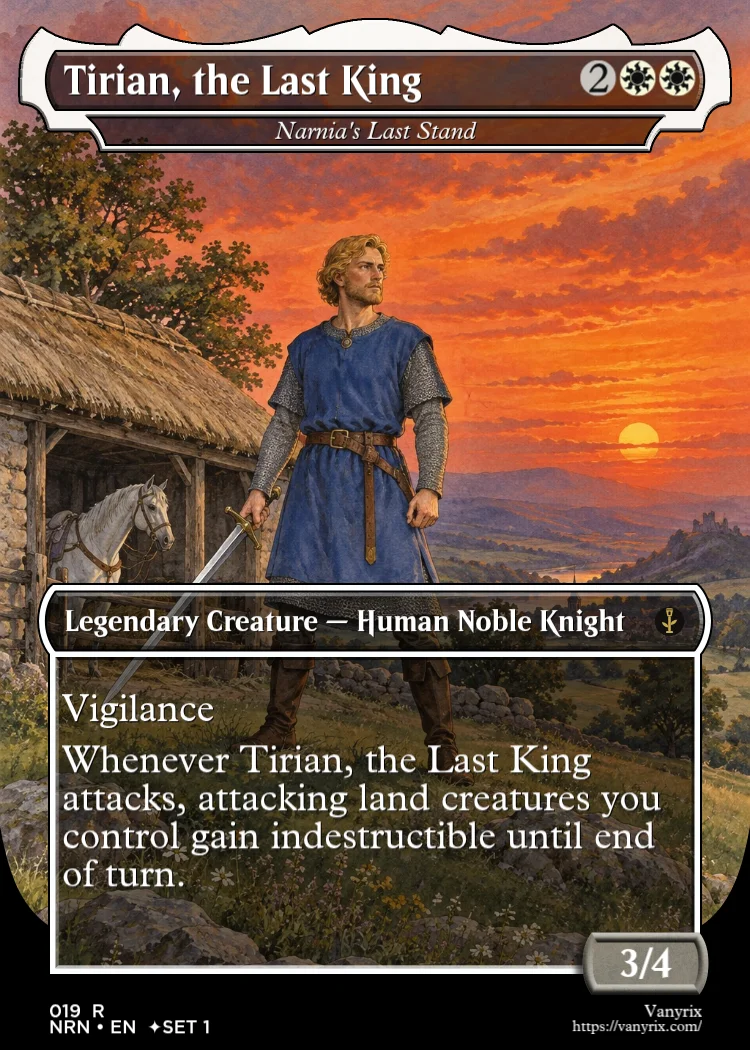 Tirian, the Last King