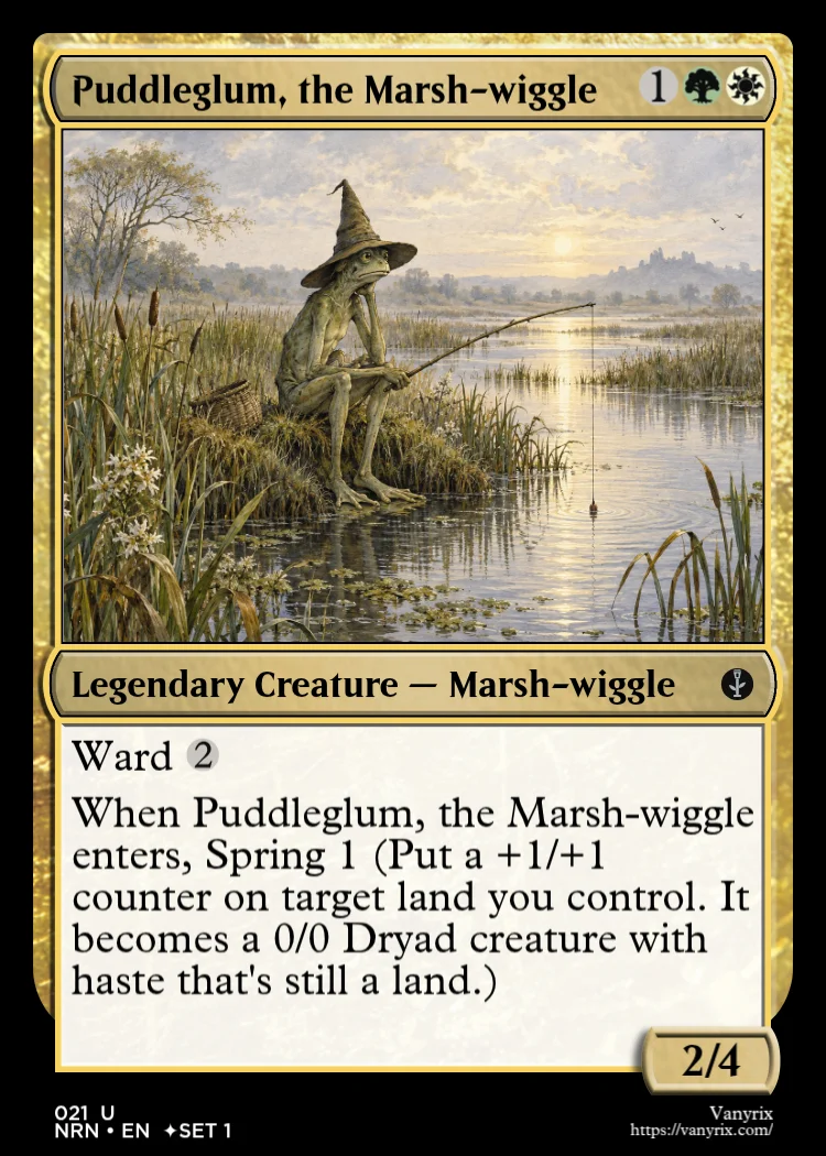 Puddleglum, the Marsh-wiggle