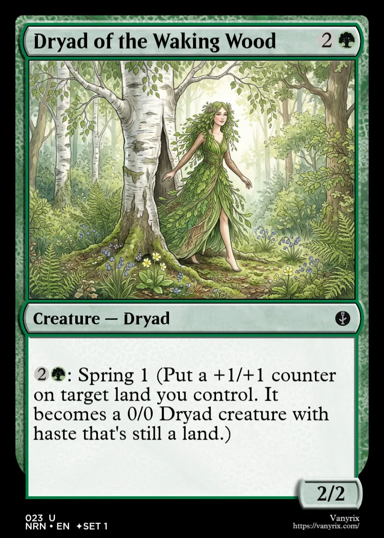 Dryad of the Waking Wood