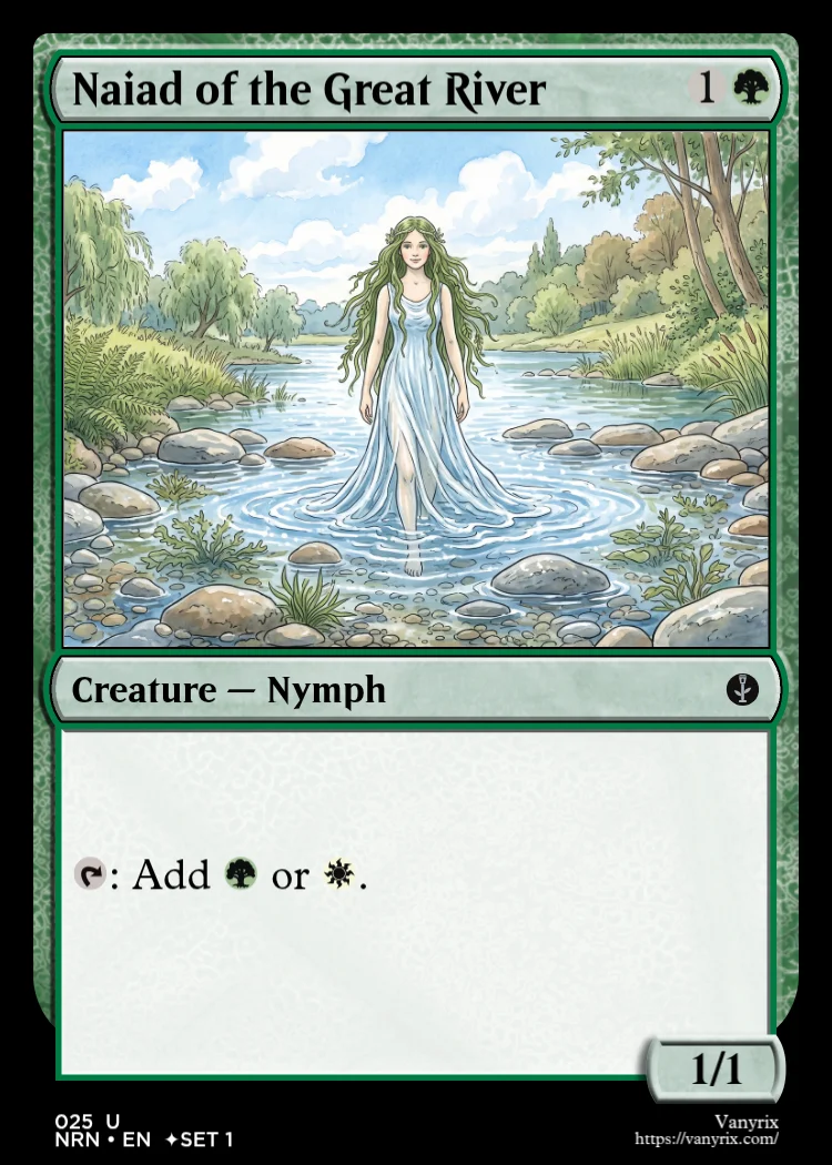 Naiad of the Great River