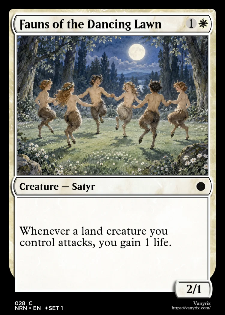 Fauns of the Dancing Lawn