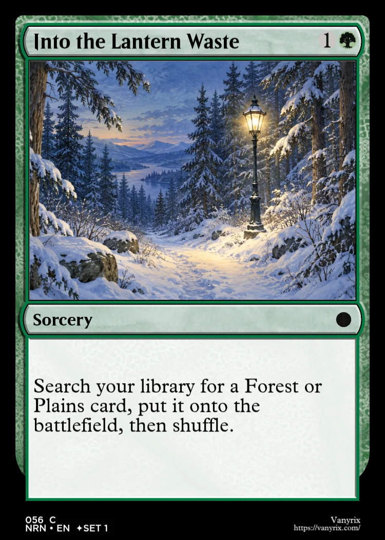Into the Lantern Waste