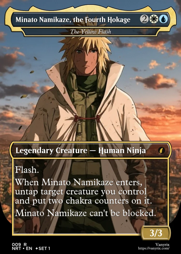 Minato Namikaze, the Fourth Hokage