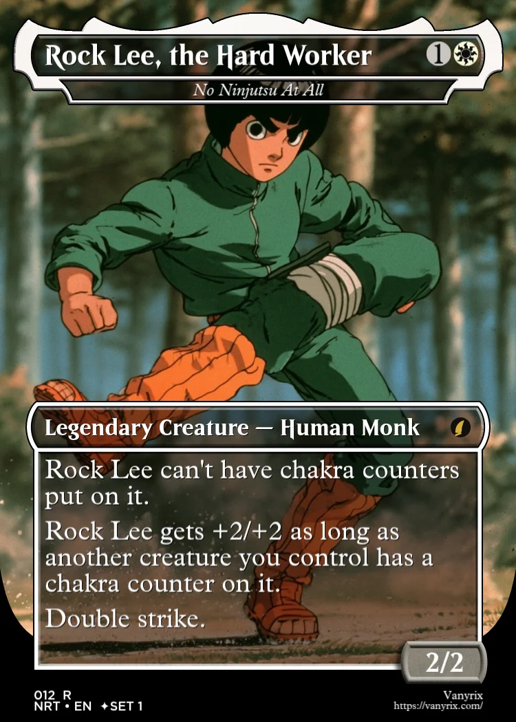 Rock Lee, the Hard Worker