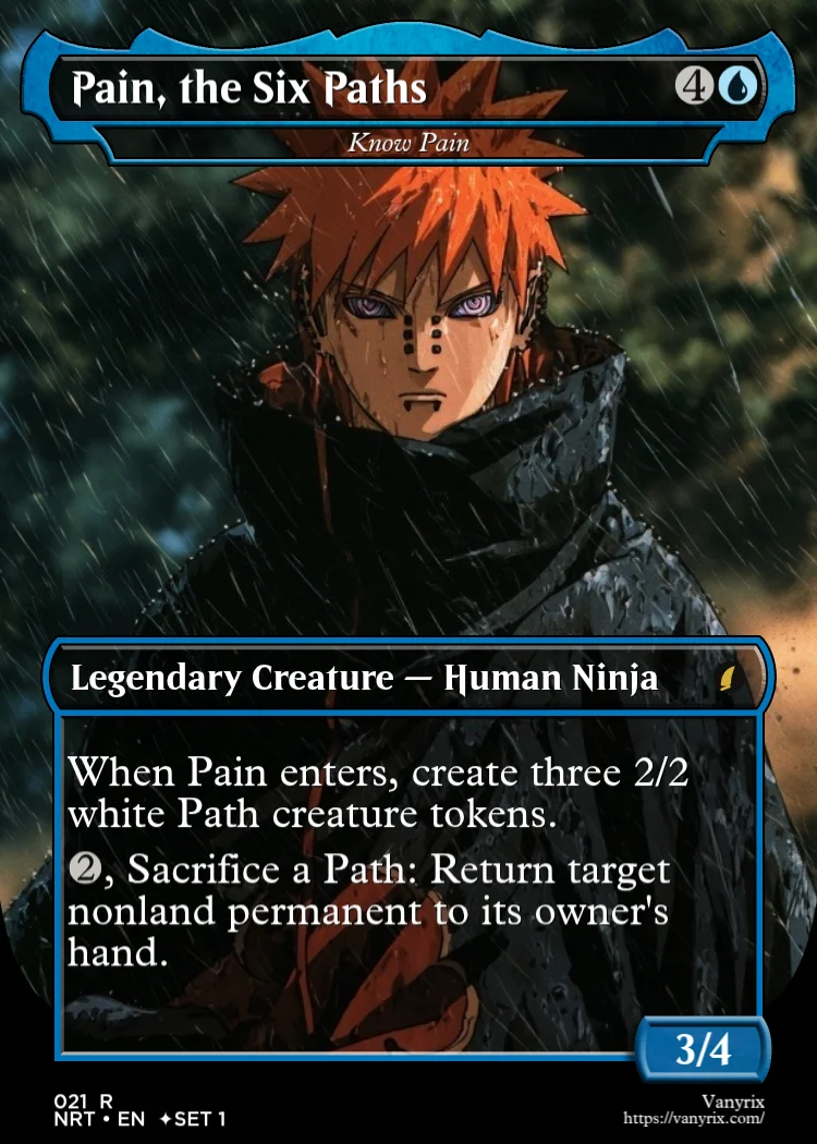 Pain, the Six Paths