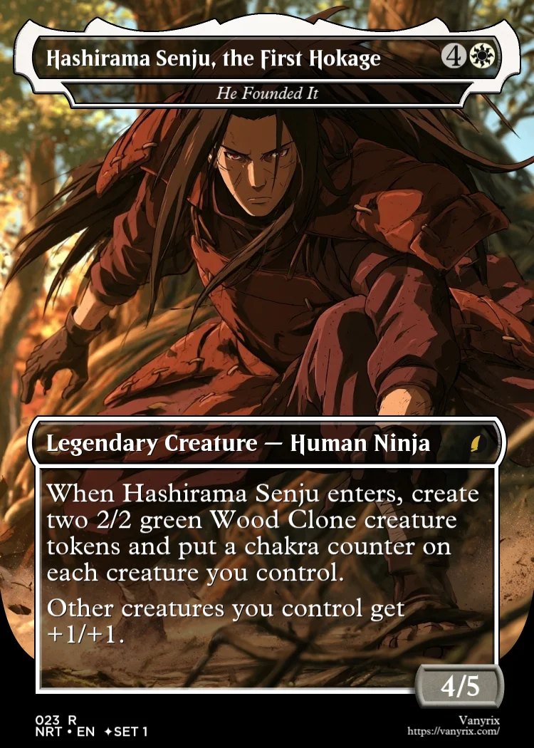 Hashirama Senju, the First Hokage