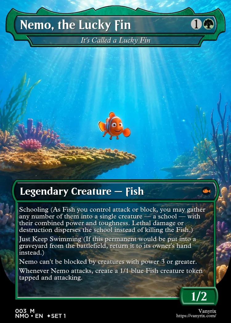Nemo, the Lucky Fin