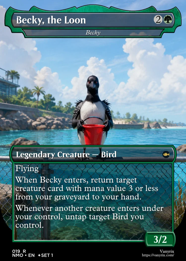Becky, the Loon