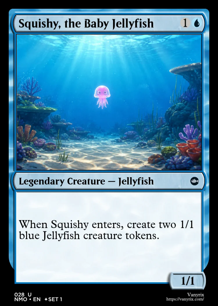 Squishy, the Baby Jellyfish