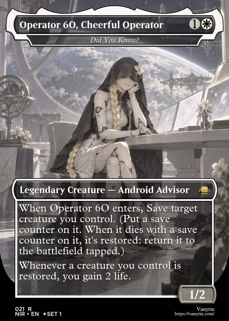 Operator 6O, Cheerful Operator