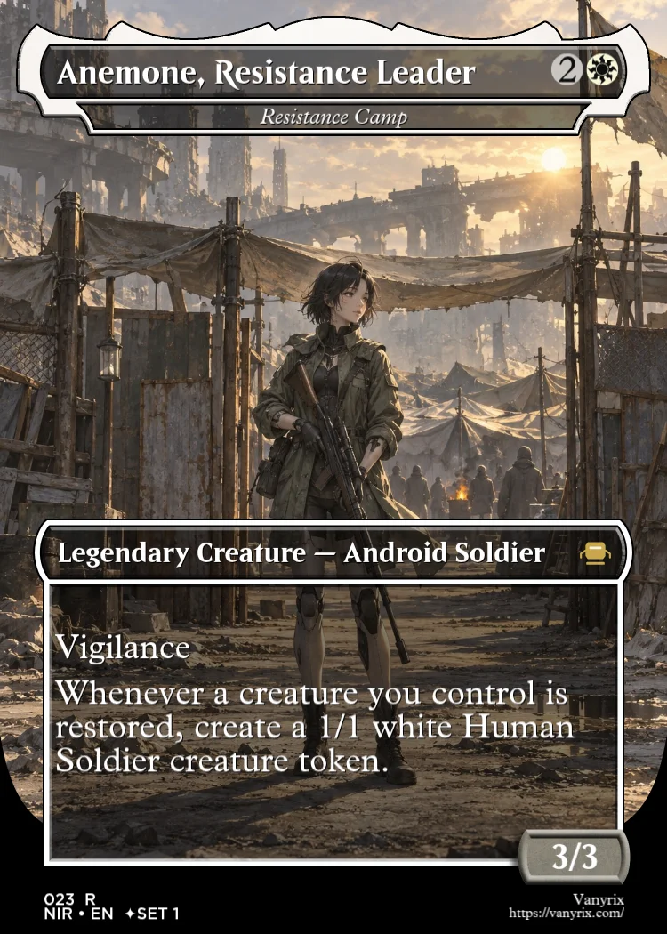Anemone, Resistance Leader