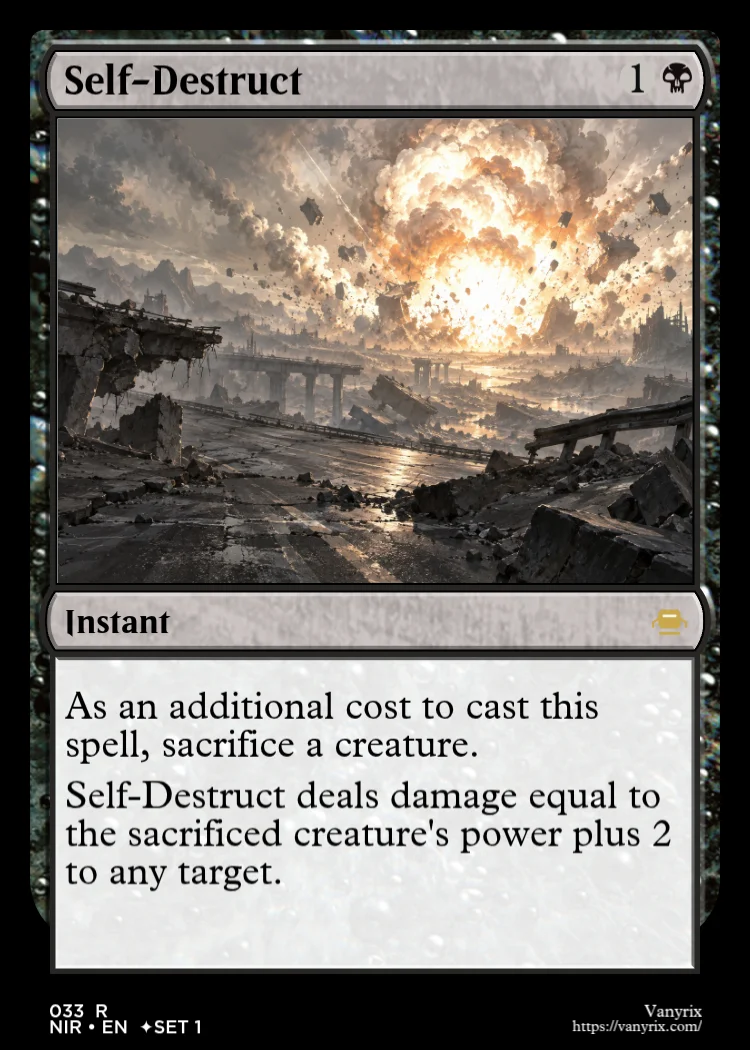 Self-Destruct