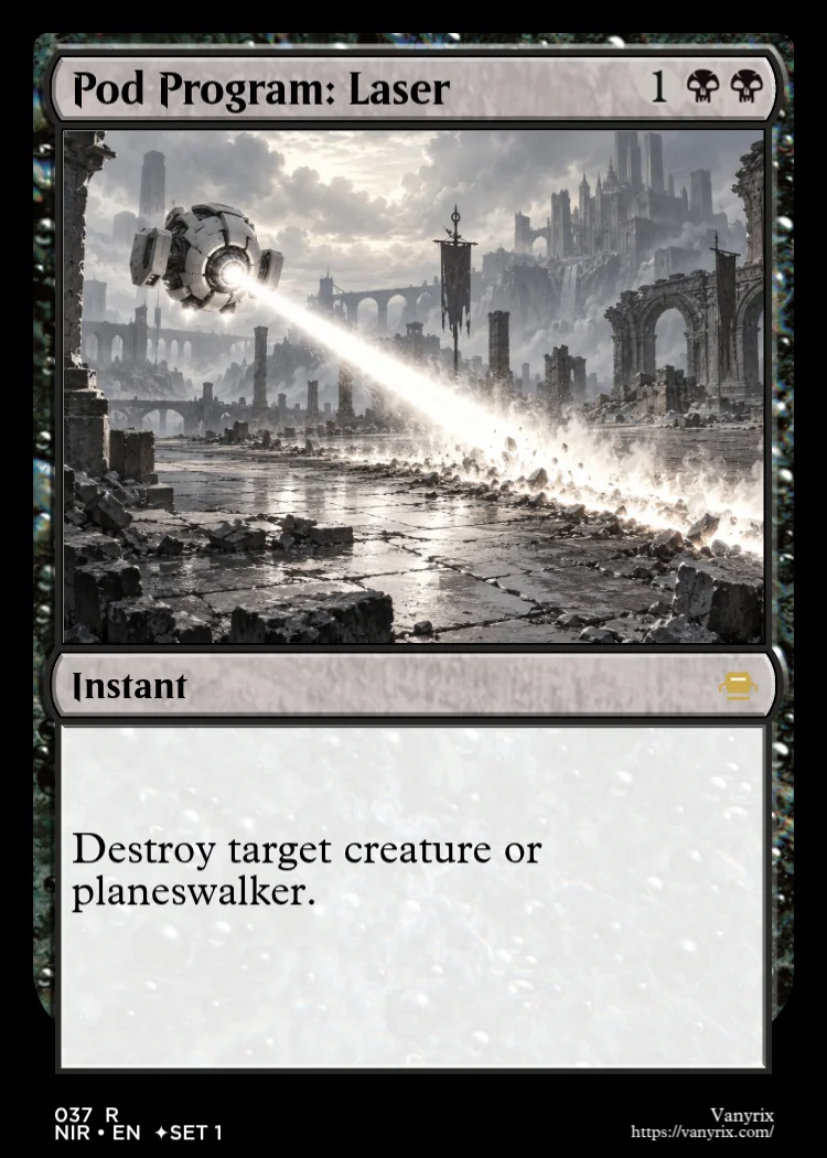 Pod Program: Laser