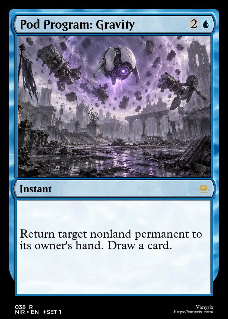 Pod Program: Gravity