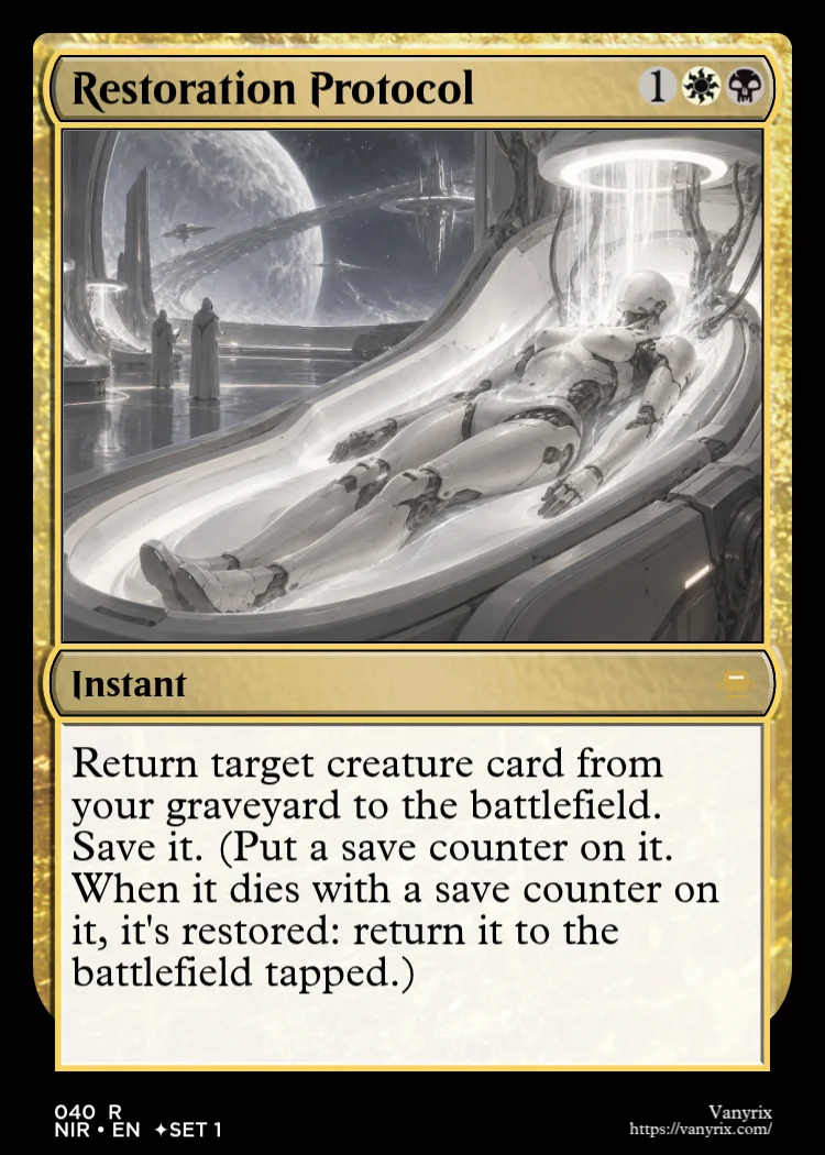 Restoration Protocol