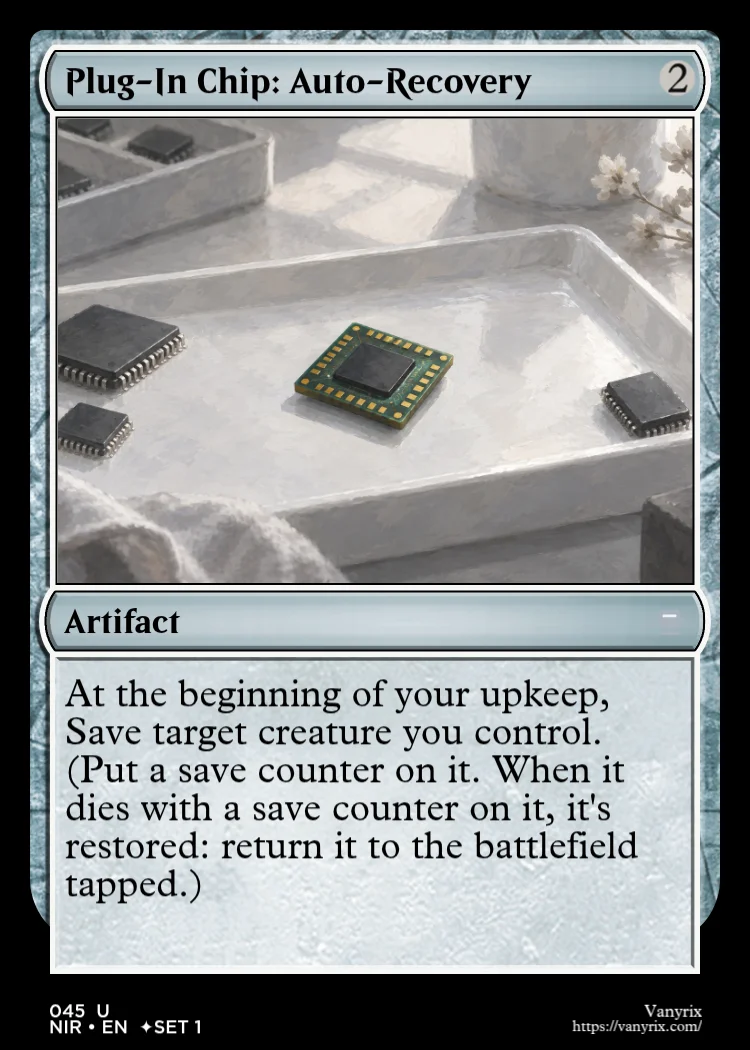 Plug-In Chip: Auto-Recovery