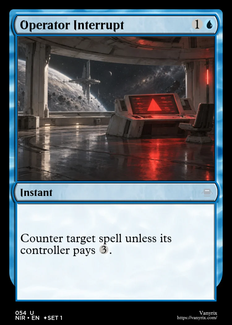 Operator Interrupt