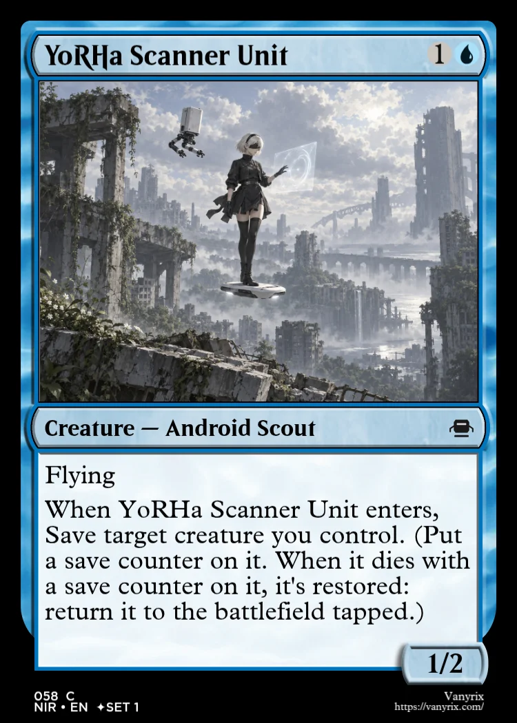 YoRHa Scanner Unit