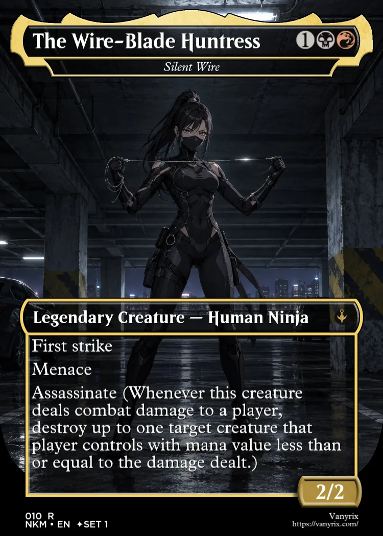 The Wire-Blade Huntress