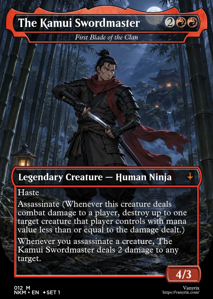 The Kamui Swordmaster