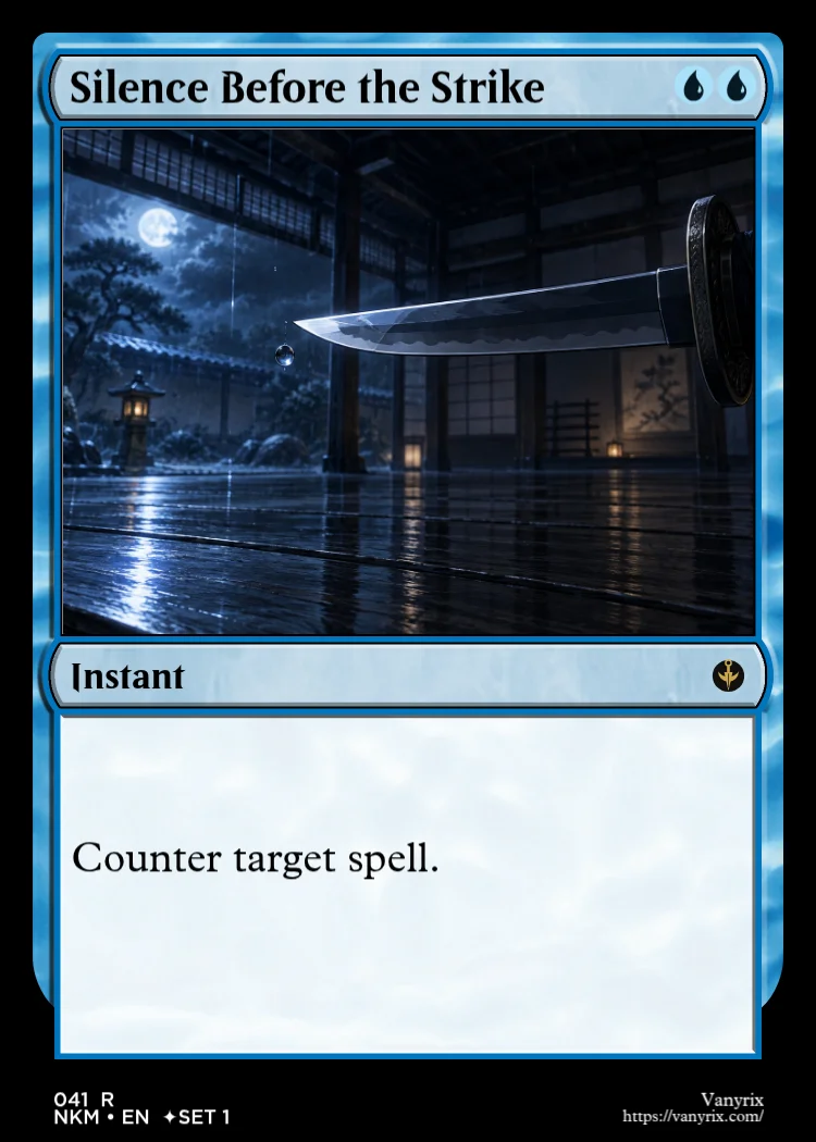 Silence Before the Strike
