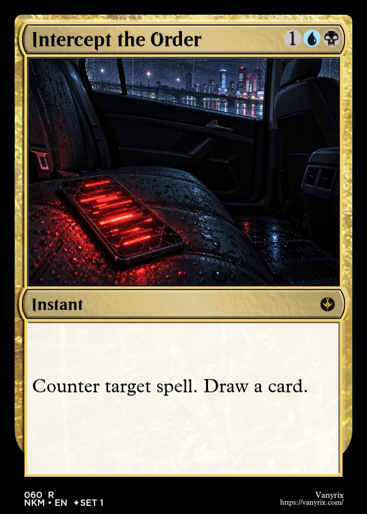 Intercept the Order