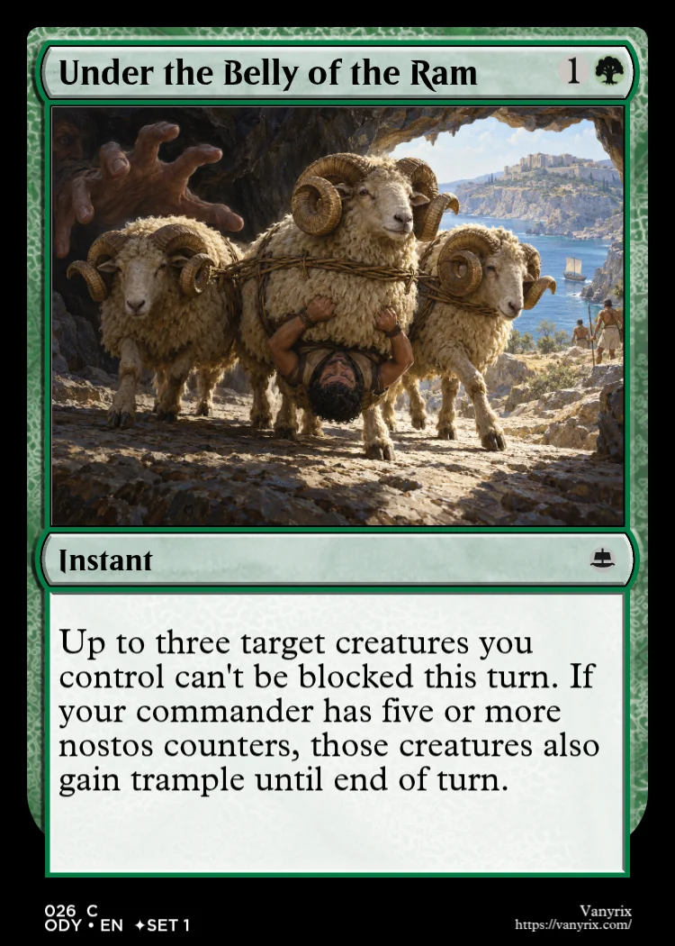 Under the Belly of the Ram